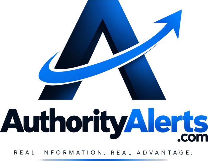 AuthorityAlerts — real information, real advantage